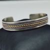 Picture of Daniel Mike Sterling Silver & 12k GF Cuff Bracelet 34.2g .925 