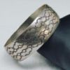 Picture of Douglas Etsitty Navajo Sterling Silver Cuff Bracelet 9" 38.7g 