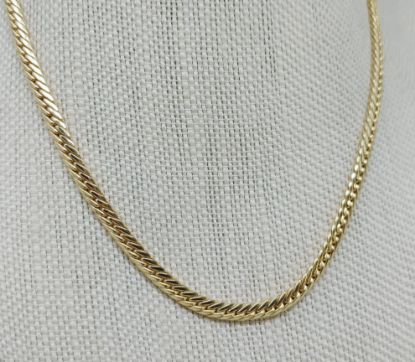 Picture of 18k Yellow Gold 16" 4mm Cuban Link Necklace 7.9g  