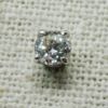 Picture of 14k .65cttw Round Cut Diamond Stud Earring SI2/K w/ Screwback  