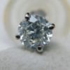 Picture of 14k .65cttw Round Cut Diamond Stud Earring SI2/K w/ Screwback  