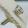 Picture of 14k .65cttw Round Cut Diamond Stud Earring SI2/K w/ Screwback  