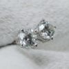 Picture of 14kwg 1.30cttw 4-Prong Screwback Diamond Stud Earrings (SI, H/I)  