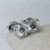 Picture of 14kwg 1.30cttw 4-Prong Screwback Diamond Stud Earrings (SI, H/I)  