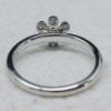 Picture of 18k and Diamond Flower Ring - Size 6.75 3.4g  