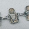 Picture of Vintage Sterling Silver Carol Felley Storyteller Link Bracelet 7.75" and Pin 60.6g