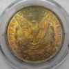 Picture of 2x 1886 Obv/Rev Toned Morgan Dollar $1 Set MS65/MS63 PCGS  