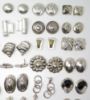 Picture of 37x Assorted Taxco/Mexico Sterling Silver Earrings (Pairs Only) 12ozt 373.24g  