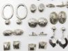 Picture of 37x Assorted Taxco/Mexico Sterling Silver Earrings (Pairs Only) 12ozt 373.24g  