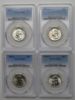 Picture of 1939, 1939-D, 1941-S, 1952-S High Grade Washington Quarter Lot PCGS MS65, MS66 