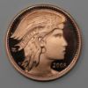 Picture of Daniel Carr 2007& 2008 Fantasy Coins - Copper 1, 5, 20 x2 Ameros, Silver 50 Amero x1  