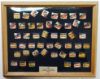 Picture of 2x Mounted 48-Pin 1992 Olympic Fundraising Pin Set w/ Original Box 