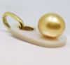 Picture of 12.69mm Mabe Pearl Mother of Pearl Pendant 18k Yellow Gold 