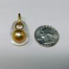 Picture of 12.69mm Mabe Pearl Mother of Pearl Pendant 18k Yellow Gold 