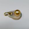 Picture of 12.69mm Mabe Pearl Mother of Pearl Pendant 18k Yellow Gold 