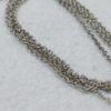 Picture of 3x Tiffany & Co. Sterling Silver Necklaces - Beaded 24", 2x 16" Cable Link  