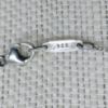 Picture of Tiffany & Co Sterling Silver 16.75" Necklace w/ "Return to Tiffany" Heart Lock Pendant  