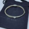 Picture of David Yurman Sterling Silver Diamond X Bracelet 5.75" 16.3g .925 