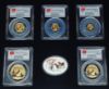 Picture of 2015 China Gold Panda 6-Coin Prestige Set MS70 PCGS 1st Strike w/ Box COA  