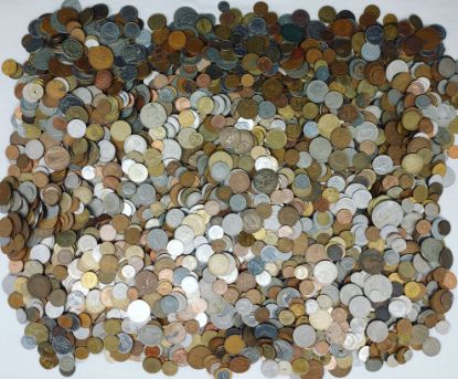 Picture of 30lbs Assorted World/Foreign Coins 