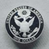 Picture of 2008 US Mint American Legacy Collection w/ Bald Eagle Silver Commemorative Dollar  