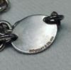 Picture of Tiffany & Co. Sterling .925 "Please Return to" Oval Charm 8" Chain link Bracelet 27.4g  