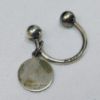 Picture of Tiffany & Co. Sterling Silver Key Ring w/ Circle Tag .925 10.1g  