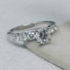 Picture of 14k GIA Certified 0.80ct VS1/J Diamond Engagement Ring Size 7 3.8g  