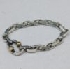 Picture of Tiffany & Co. Sterling Silver and 18k 1837 "Makers" Chain Link Bracelet 8.25" 51g  