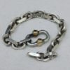 Picture of Tiffany & Co. Sterling Silver and 18k 1837 "Makers" Chain Link Bracelet 8.25" 51g  