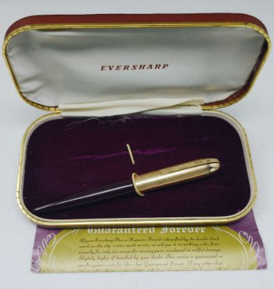 Picture of 1940's Vintage Eversharp Skyline 14k GF Lever-Fill Fountain Pen  