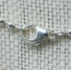 Picture of Tiffany & Co. Sterling Silver Beaded 23.5" Necklace w/ 2 Key Pendants 22g .925  