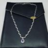 Picture of 18kwg 17" Necklace w/ 1.20ct Tanzanite & 1.0cttw VS/G-H Diamond Pendant 