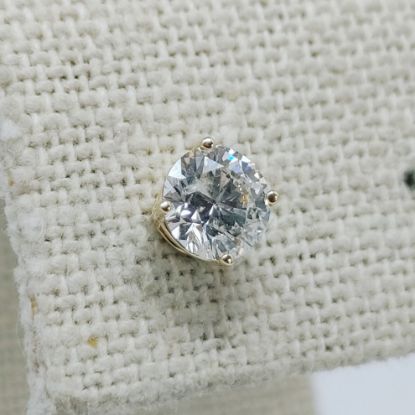 Picture of 14k 0.95ct SI2/H-I Diamond Stud Earring 