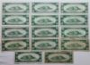 Picture of 56x Series 1934-A $10 Federal Reserve Notes  