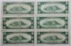 Picture of 24x Series 1934-B, C, D $10 Federal Reserve Notes