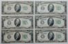 Picture of 24x Series 1934-B, C, D $10 Federal Reserve Notes