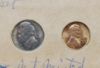 Picture of Complete 1955 US Mint Set in Wayte Raymond Board  