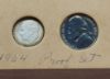 Picture of Complete 1956 US Mint Set & 1964 US Proof Set in Wayte Raymond Board  