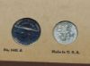 Picture of Complete 1956 US Mint Set & 1964 US Proof Set in Wayte Raymond Board  