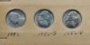 Picture of 1949- 1964 US Nickel 5c Set in Wayte Raymond Boards 34 Coins 