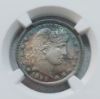 Picture of Obv Toned 1893 Barber Quarter Dollar 25c MS66 NGC