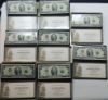 Picture of (8) Uncirculated $2 Bicentennial Federal Reserve Notes in Gift Box and Folder 