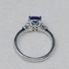 Picture of Cushion Cut 1.76ct Tanzanite & Diamond Platinum Ring Size 7  