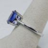 Picture of Oval Cut 3.0ct Tanzanite & Platinum Ring Size 7 