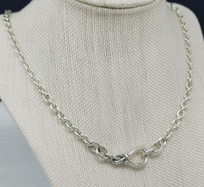 Picture of Sterling Silver Pandora Infinity Knot Necklace 19.5" 31.8g .925 