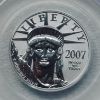 Picture of 2007-W 1/2oz Proof American Platinum Eagle 10th Anniversary Set PR70/69 PCGS  