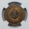 Picture of 1868 Proof Shield 2 Cents 2c PF66RB NGC