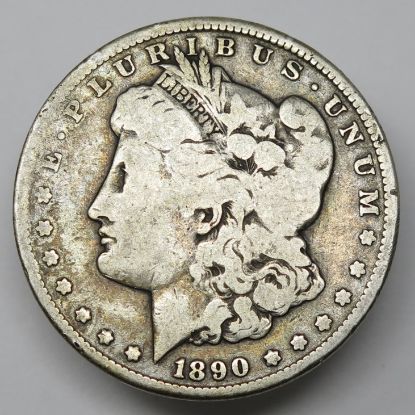 Picture of 1890-CC Morgan Dollar $1 Carson City 