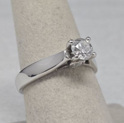 Picture of 14k .70ct I2/E-F Diamond Engagement Ring Size 7.75  